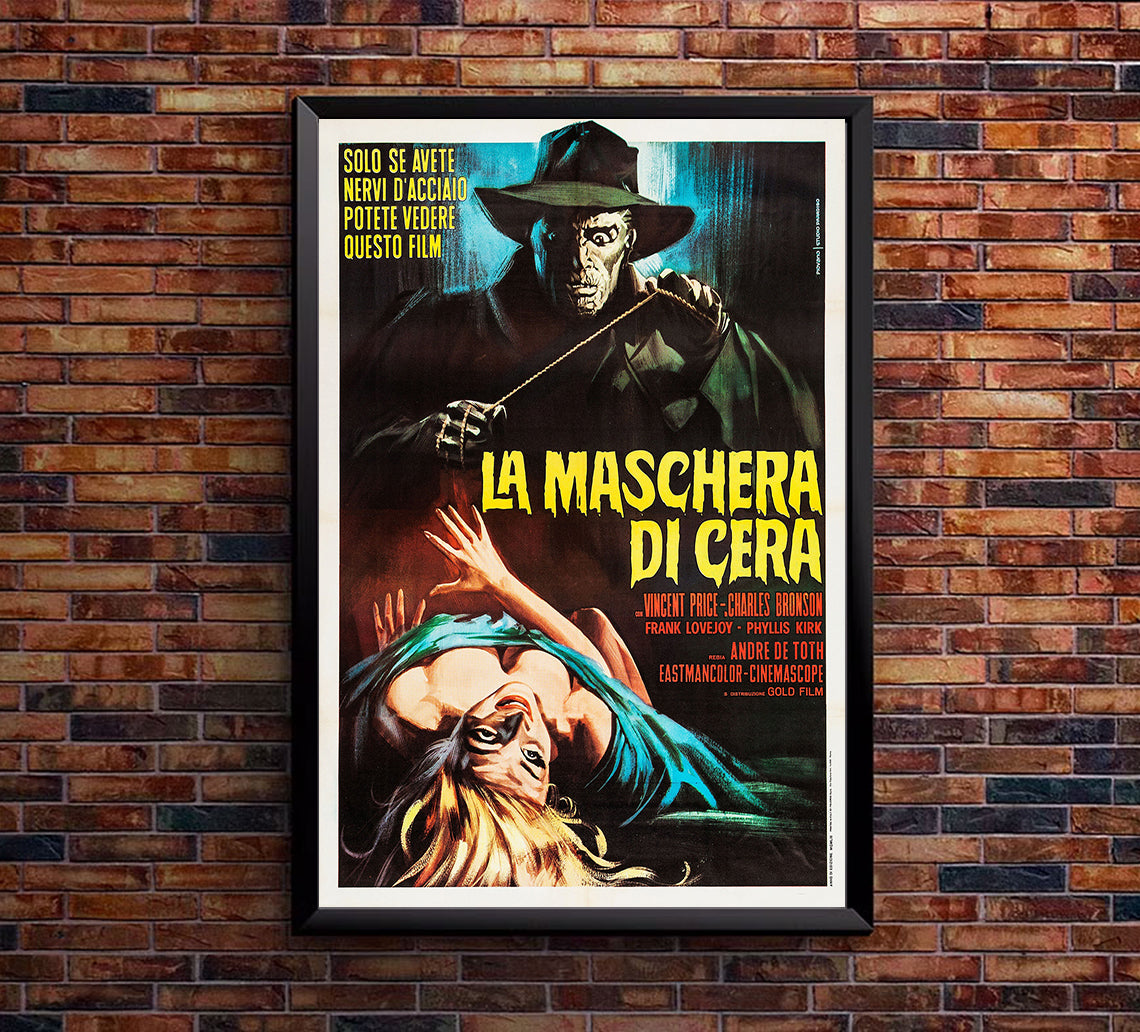 House of Wax 1953 - Italy - v3 - Classic Movie Poster