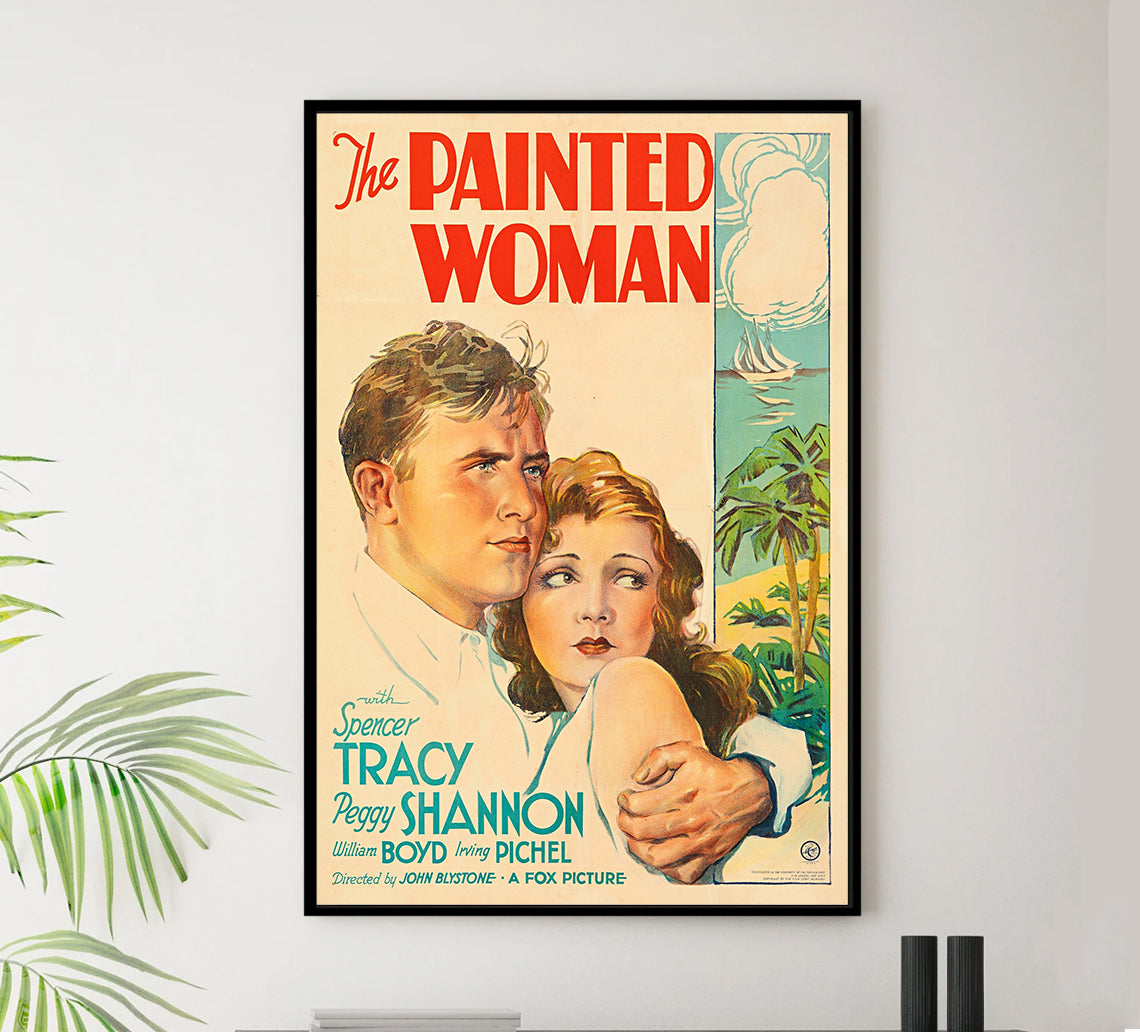 The Painted Woman 1932 - US - v1 - Classic Movie Poster