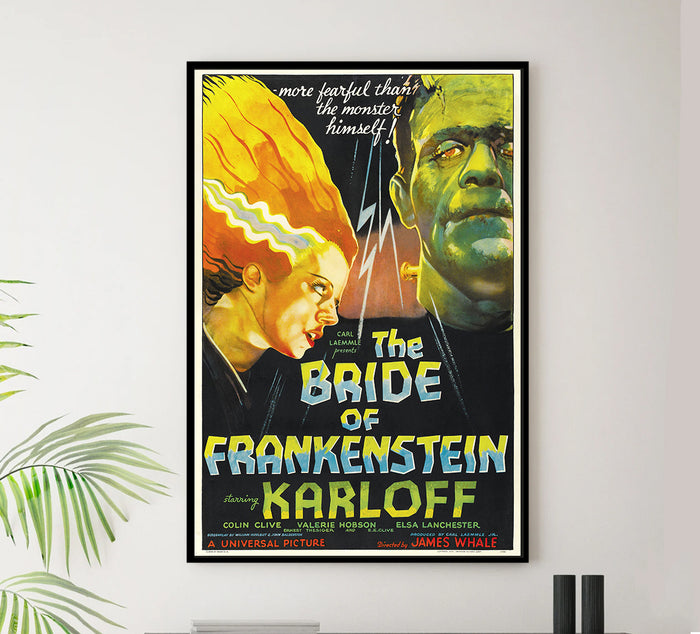 Bride of Frankenstein 1935 - US - v1 - Classic Movie Poster