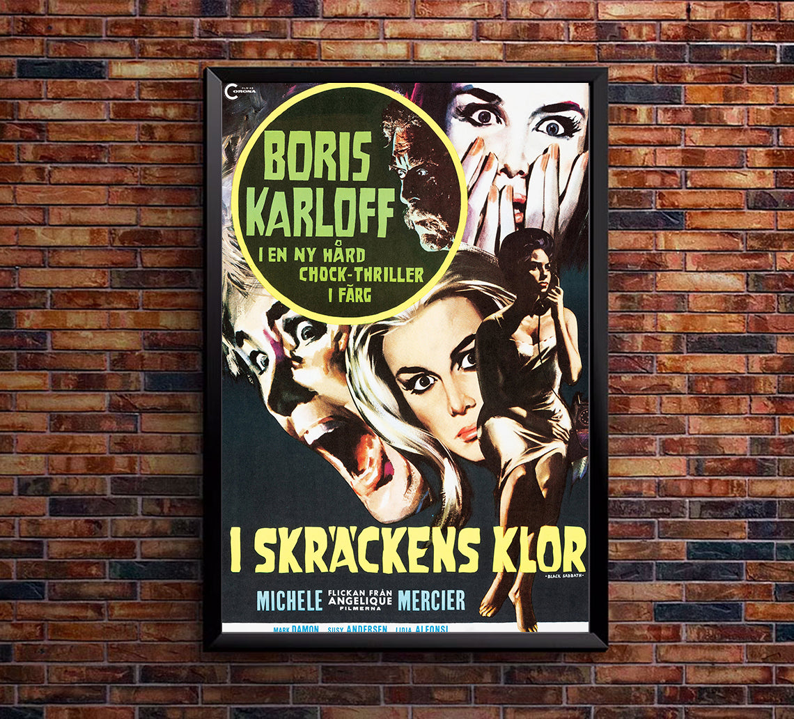I tre volti della paura 1963 - Sweden - v1 - Classic Movie Poster