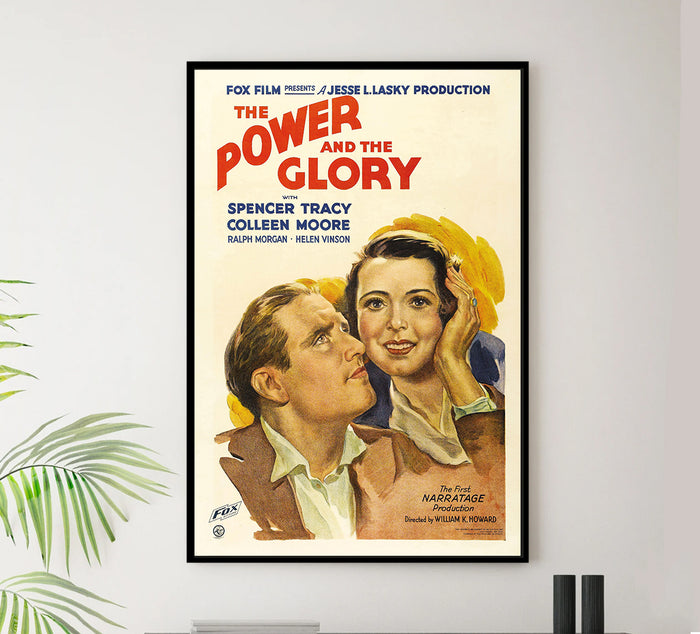 The Power and the Glory 1933 - US - v1 - Classic Movie Poster