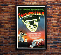 Frankenstein 1931 - US - v14 - Classic Movie Poster