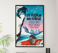 The Mountain 1956 - Sweden - v1 - Classic Movie Poster
