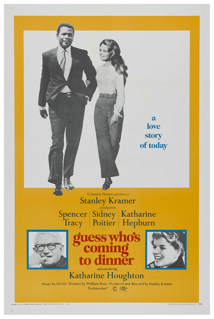 Guess Who's Coming to Dinner 1967 - US - v1 - Classic Movie Poster