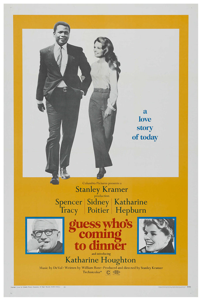 Guess Who's Coming to Dinner 1967 - US - v1 - Classic Movie Poster