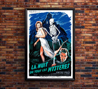 House on Haunted Hill 1959 - France - v1 - Classic Movie Poster