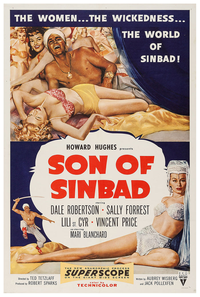 Son of Sinbad 1955 - US - v1 - Classic Movie Poster