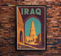 Iraq - Tourism - v1 - Vintage Travel Poster