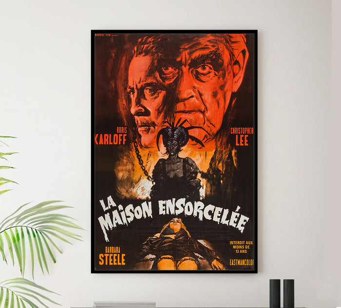 Curse of the Crimson Altar 1968 - France - v1 - Classic Movie Poster