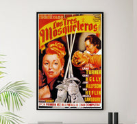The Three Musketeers 1948 - Spain - v3 - Classic Movie Poster