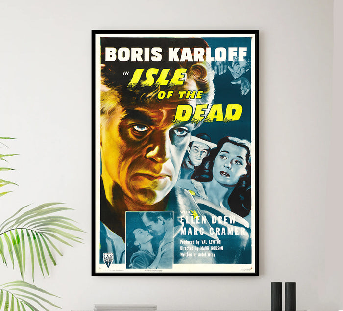 Isle of the Dead 1945 - US - v1 - Classic Movie Poster