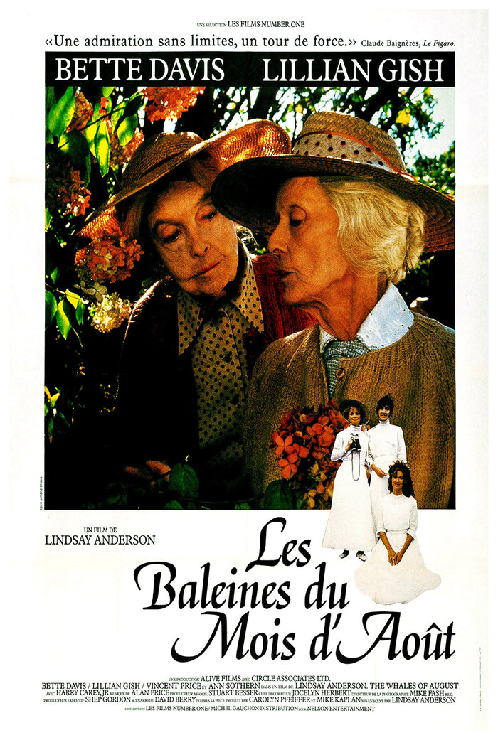 The Whales of August 1987 - France - v1 - Classic Movie Poster