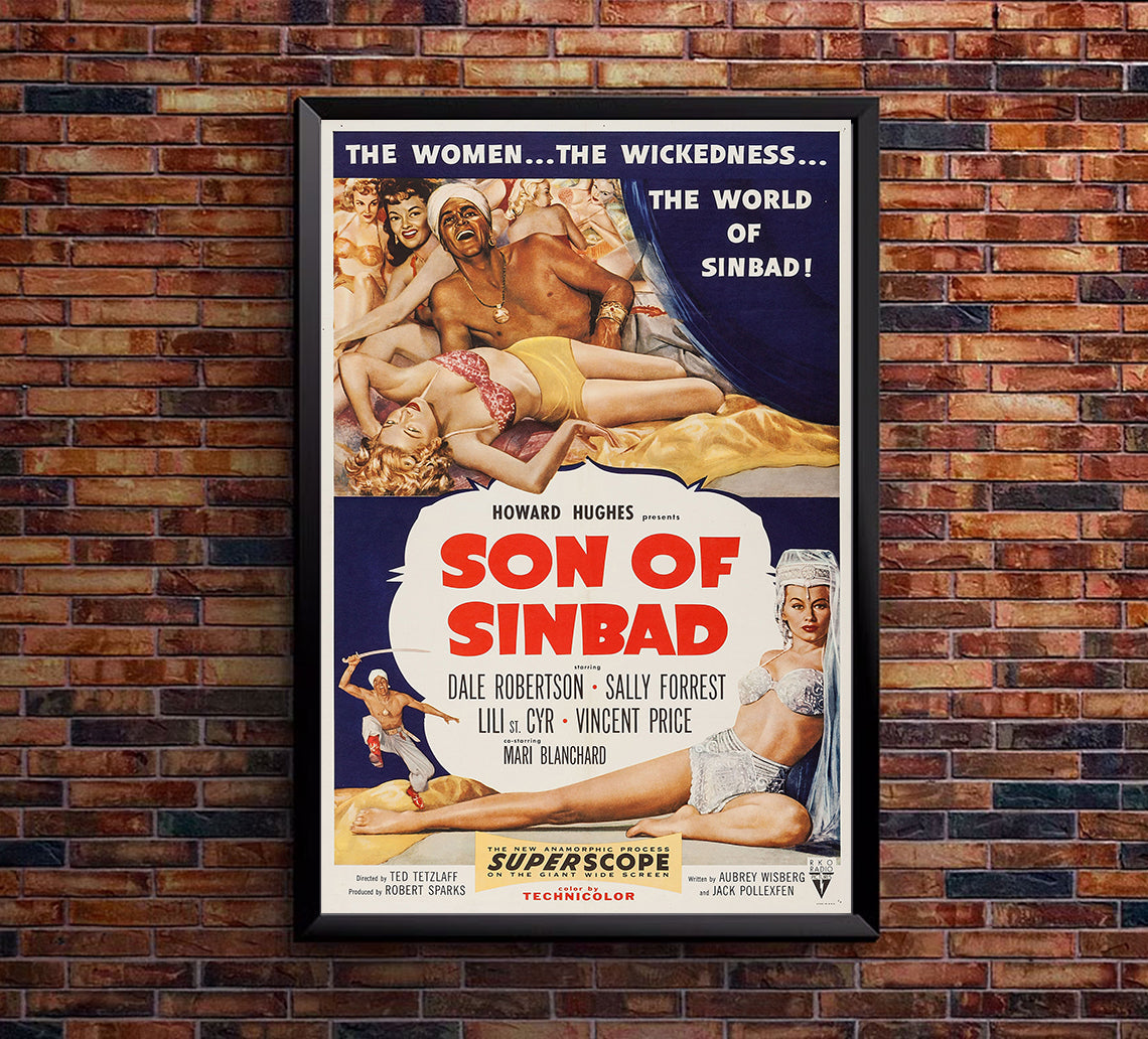 Son of Sinbad 1955 - US - v1 - Classic Movie Poster