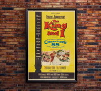 The King and I 1956 - US - v3 - Classsic Movie Poster