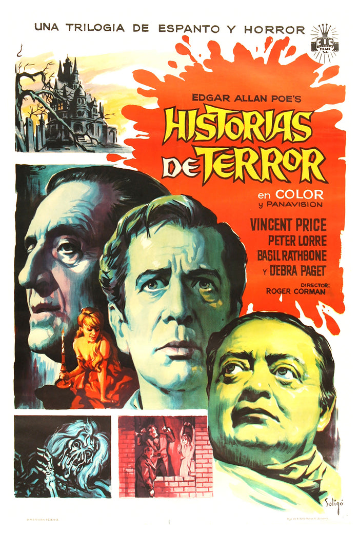Tales of Terror 1962 - Spain - v1 - Classic Movie Poster