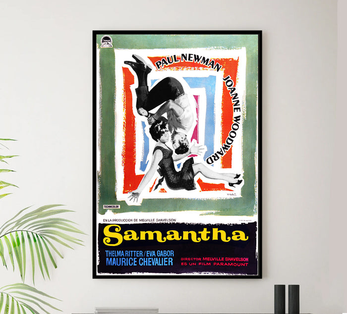 A New Kind of Love 1963 - Paul Newman - Spain - Classic Movie Poster