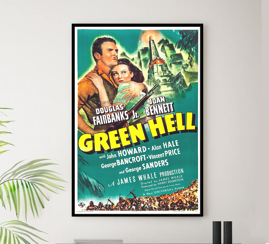 Green Hell 1940 - US - v1 - Classic Movie Poster