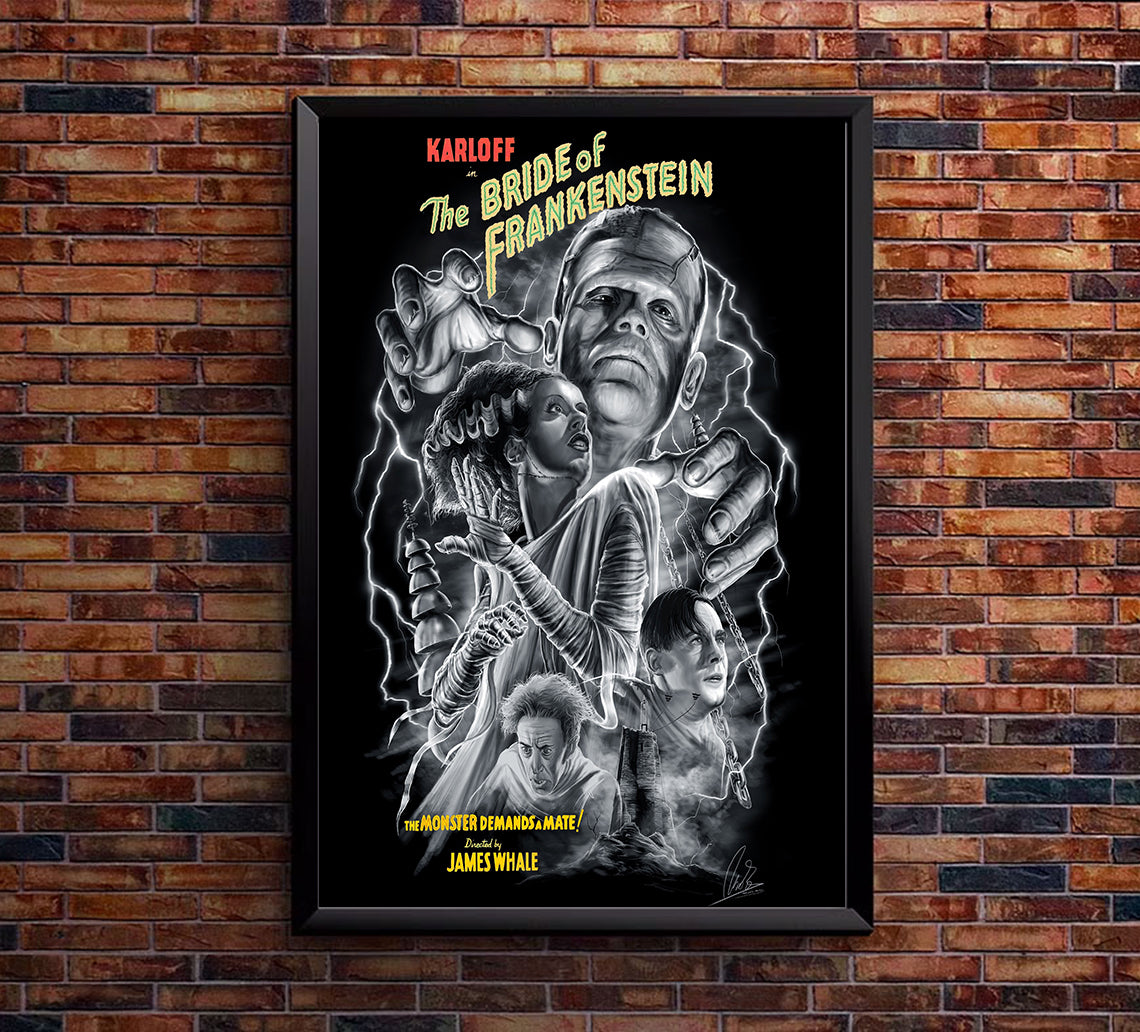 Bride of Frankenstein 1935 - Argentina - v1 - Classic Movie Poster