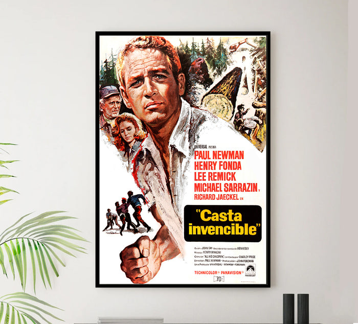 Sometimes a Great Notion 1971 - Paul Newman - Spain - Classic Movie Poster