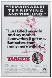 Targets 1968 - US - v1 - Classic Movie Poster