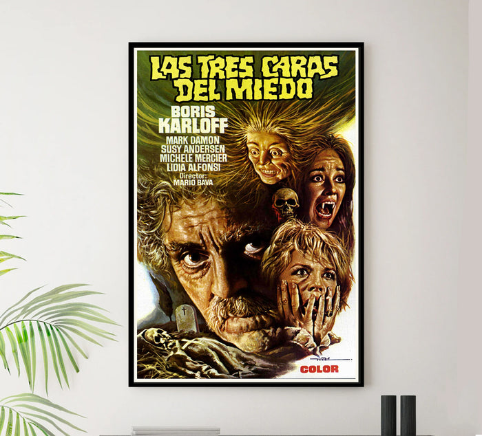 I tre volti della paura 1963 - Spain - v1 - Classic Movie Poster