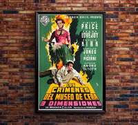 House of Wax 1953 - Spain - v2 - Classic Movie Poster