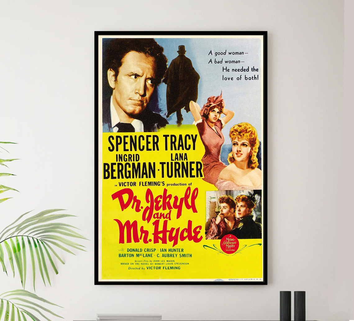 Dr. Jekyll and Mr. Hyde 1941 - US - v5 - Classic Movie Poster
