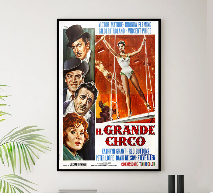The Big Circus 1959 - Italy - v2 - Classic Movie Poster