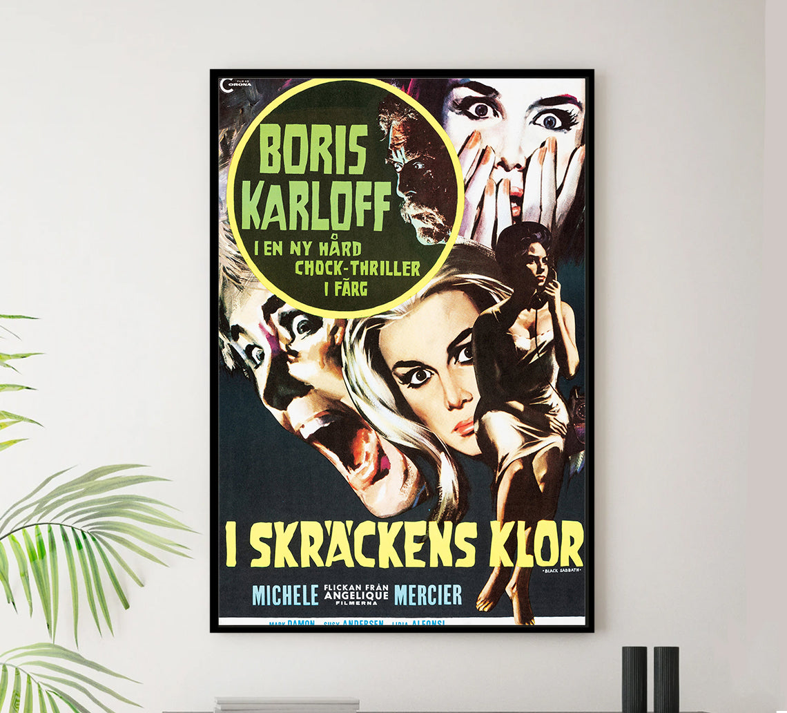 I tre volti della paura 1963 - Sweden - v1 - Classic Movie Poster