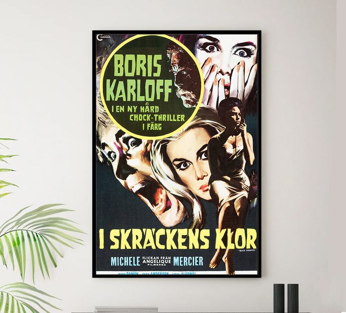I tre volti della paura 1963 - Sweden - v1 - Classic Movie Poster