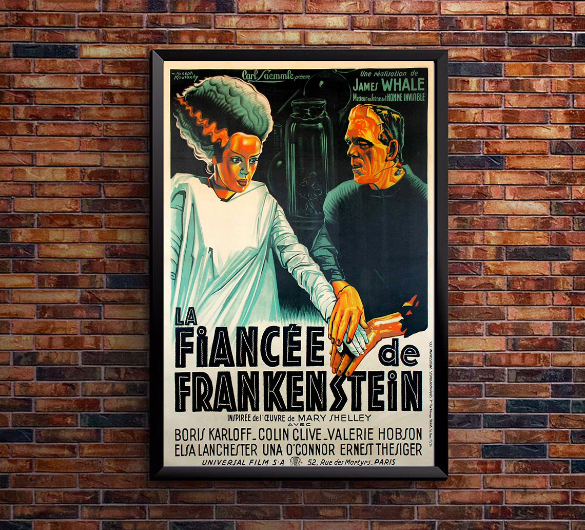Bride of Frankenstein 1935 - France - v2 - Classic Movie Poster