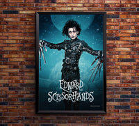 Edward Scissorhands 1990 - US - v9 - Classic Movie Poster