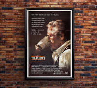The Verdict 1982 - Paul Newman - US - Classic Movie Poster