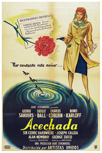 Lured 1947 - Argentina - v1 - Classic Movie Poster