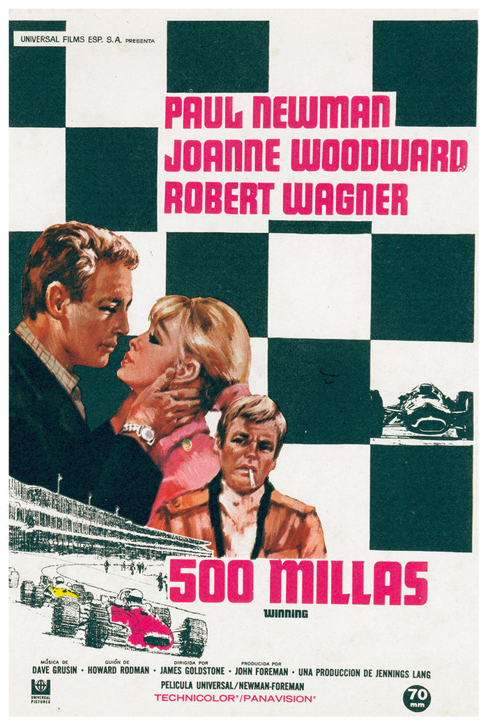 Winning 1969 - Paul Newman - Spain - Classic Movie Poster