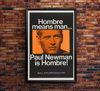 Hombre 1967 - Paul Newman - US - Classic Movie Poster