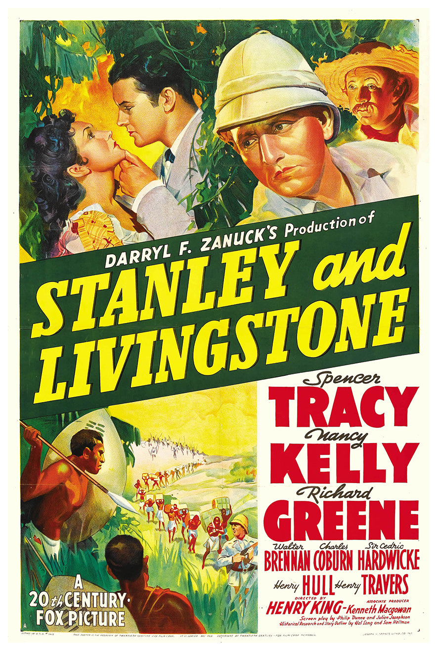 Stanley and Livingstone 1939 - US - v1 - Classic Movie Poster