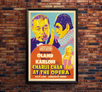 Charlie Chan at the Opera 1936 - US - v1 - Classic Movie Poster