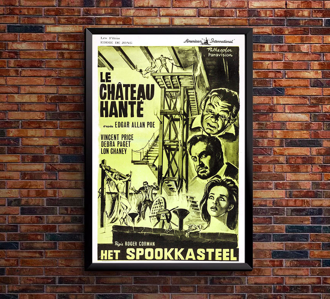 The Haunted Palace 1963 - Belgium - v1 - Classic Movie Poster