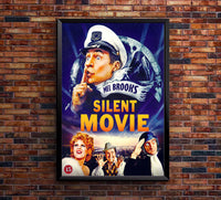 Silent Movie 1976 - Paul Newman - Denmark - Classic Movie Poster
