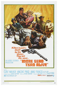 More Dead Than Alive 1969 - US - v1 - Classic Movie Poster