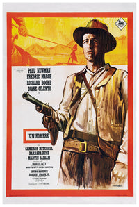 Hombre 1967 - Paul Newman - Spain - Classic Movie Poster
