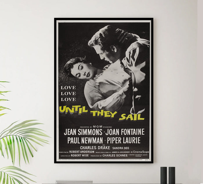 Until They Sail 1957 - Paul Newman - US - Classic Movie Poster