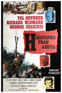 Flight from Ashiya 1964 - Sweden - v1 - Classsic Movie Poster