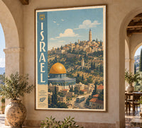 Israel - Tourism - v1 - Vintage Travel Poster
