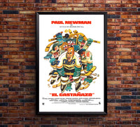 Slap Shot 1977 - Paul Newman - Spain - Classic Movie Poster
