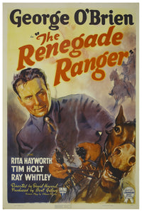 The Renegade Ranger 1938 - Rita Hayworth - US (2) - Classic Movie Poster