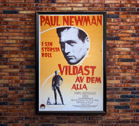 Hud 1963 - Paul Newman - Sweden - Classic Movie Poster