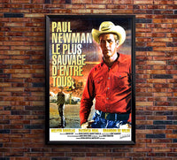 Hud 1963 - Paul Newman - France (2) - Classic Movie Poster