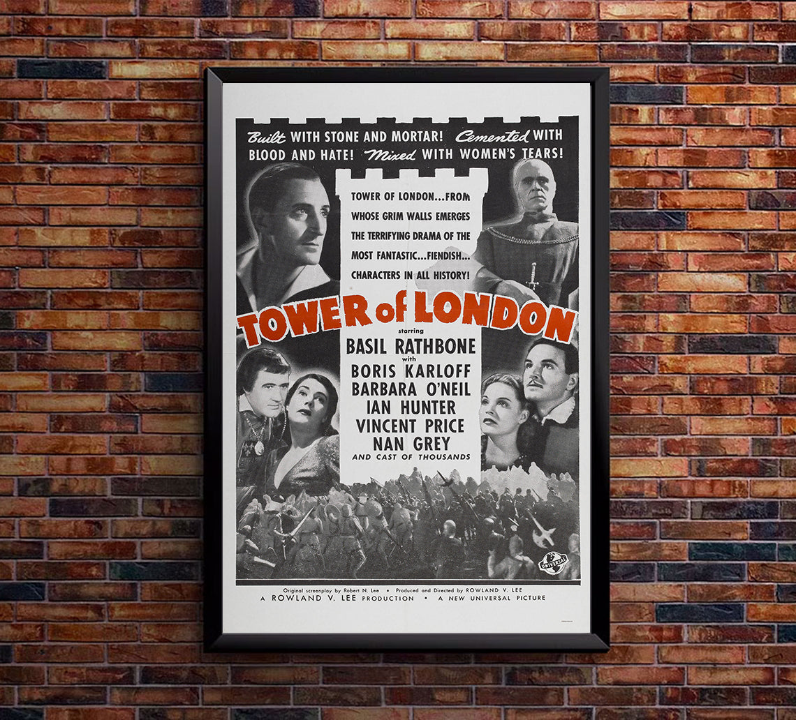 Tower of London 1939 - US - v5 - Classic Movie Poster